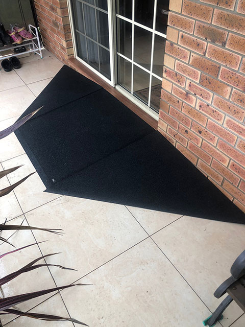 Accessibility ramps and rails