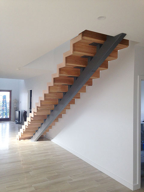 Stairs and railings