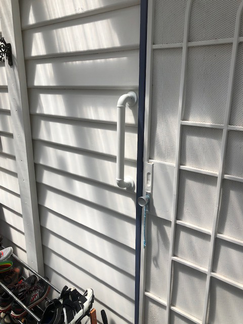 Grab rails, stainless steel, assistive technology