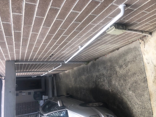 Custom made stainless steel handrails